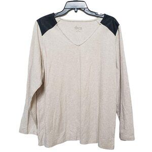 NWOT Denim & CO Blouse sz 1x